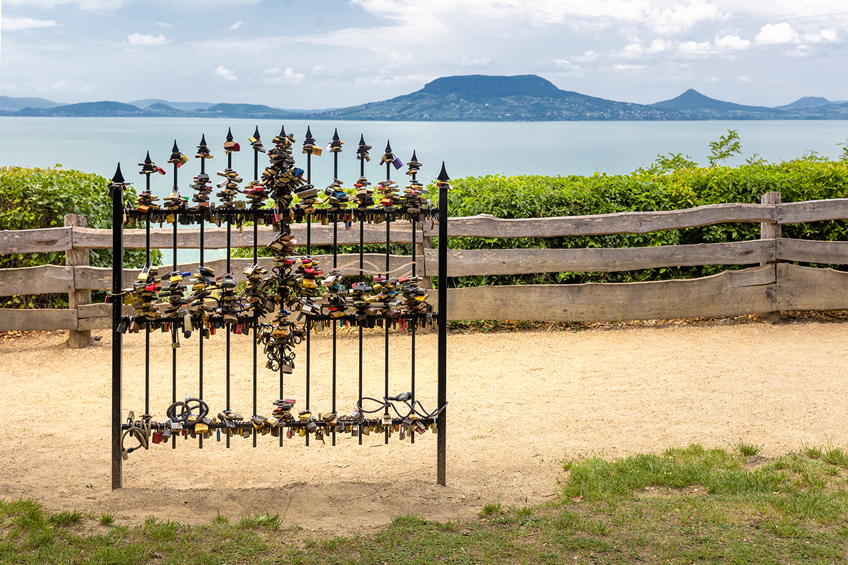 Balaton coast view, Fonyód