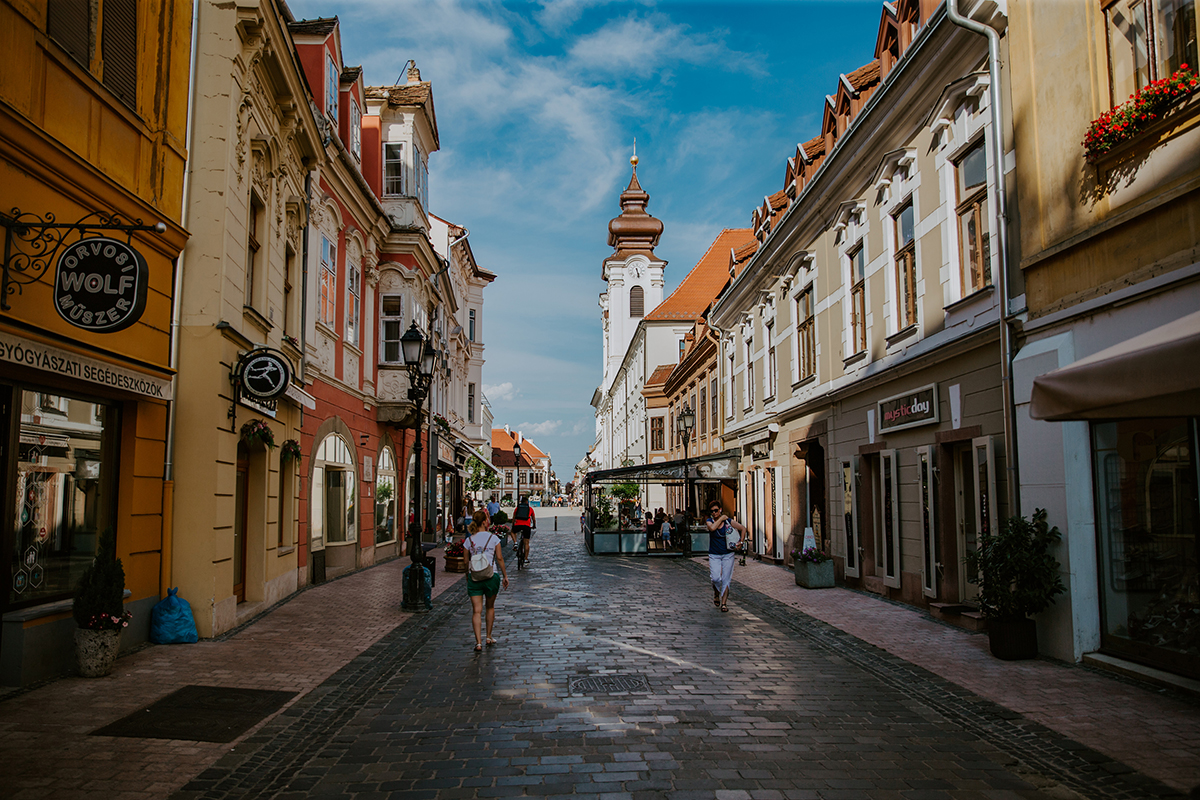 Old town of Győr